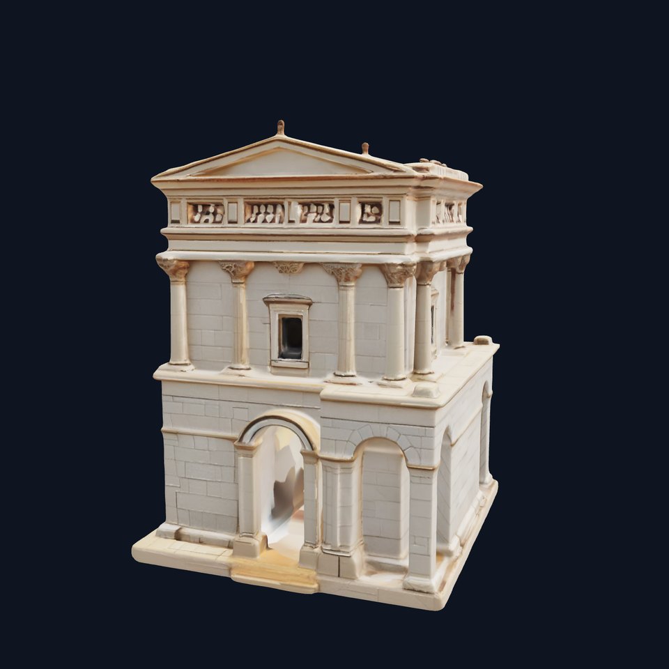 Ancient Roman Building Model Pack