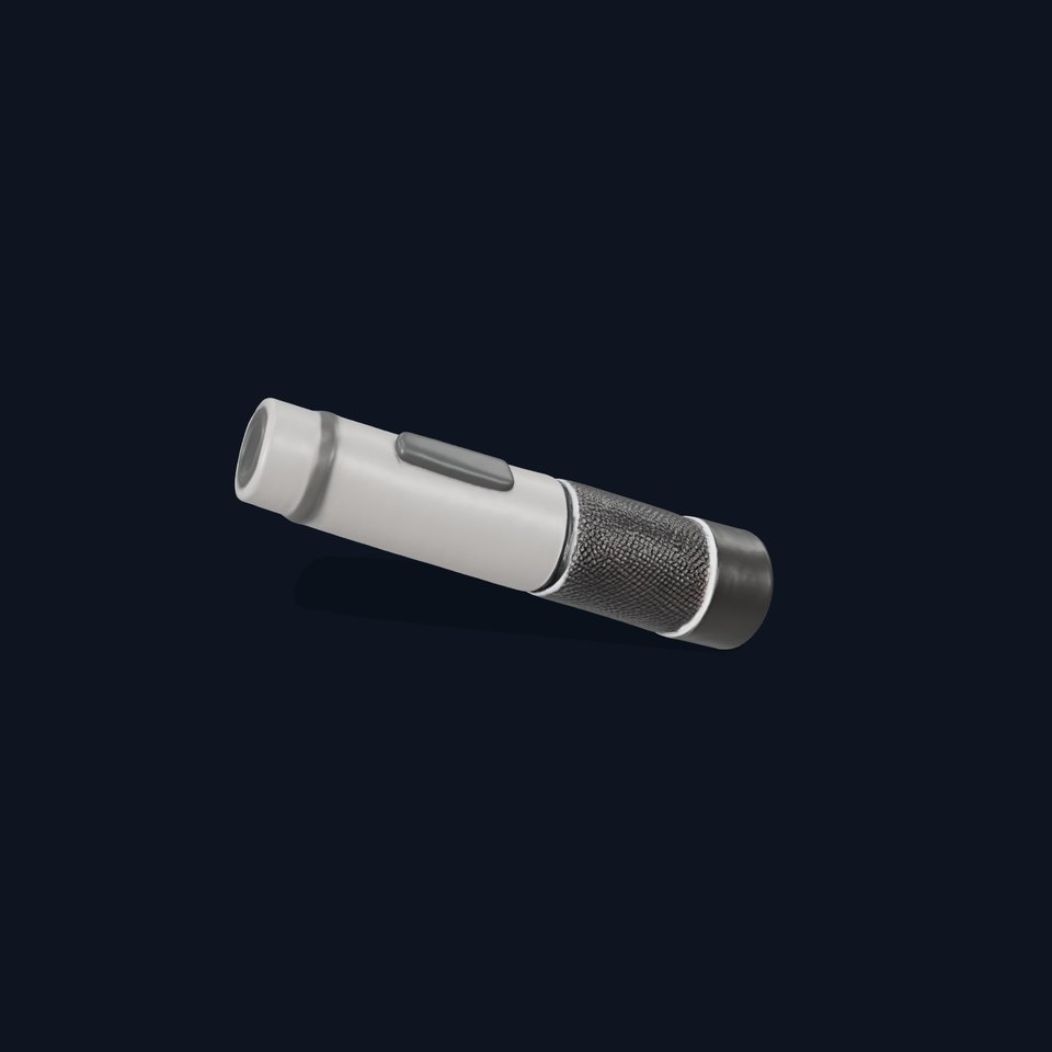 Flashlight Model Pack with PBR Textures