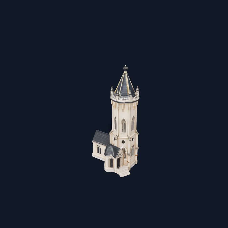 Gothic Tower Model Pack with Detailed Architecture