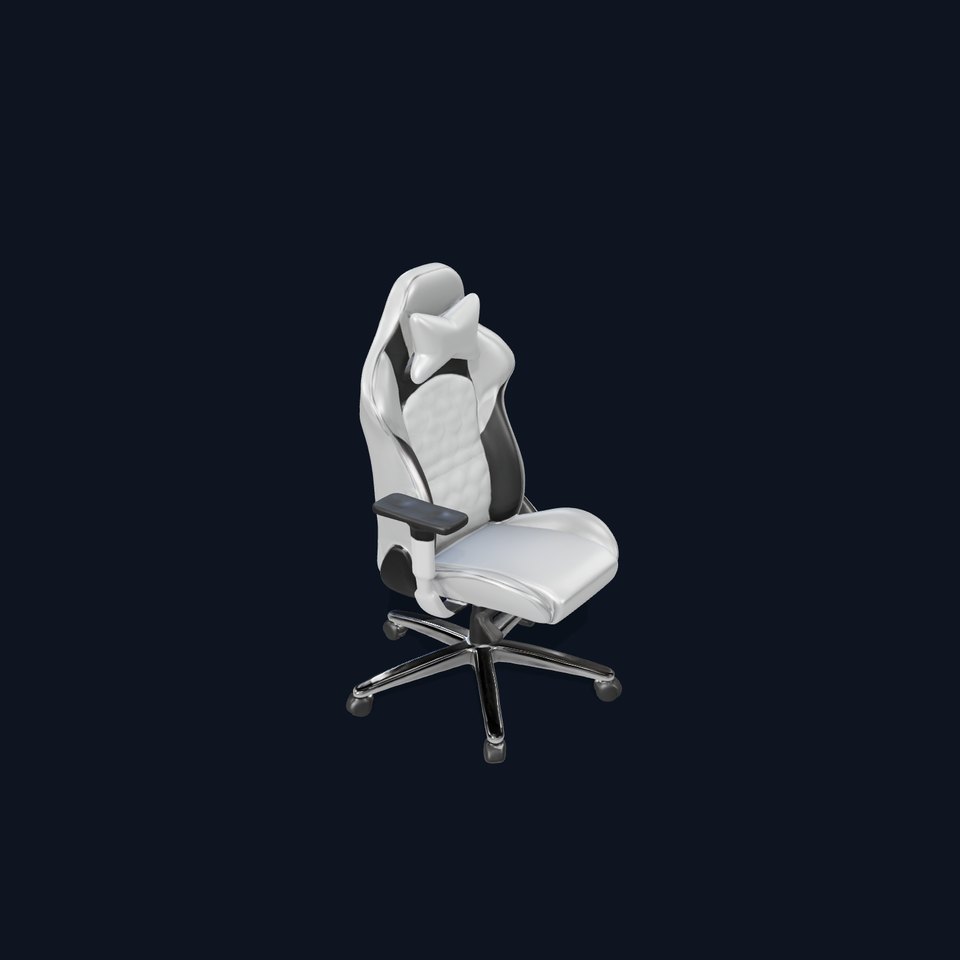 Ergonomic Gaming Chair model pack for immersive environments viewer poster