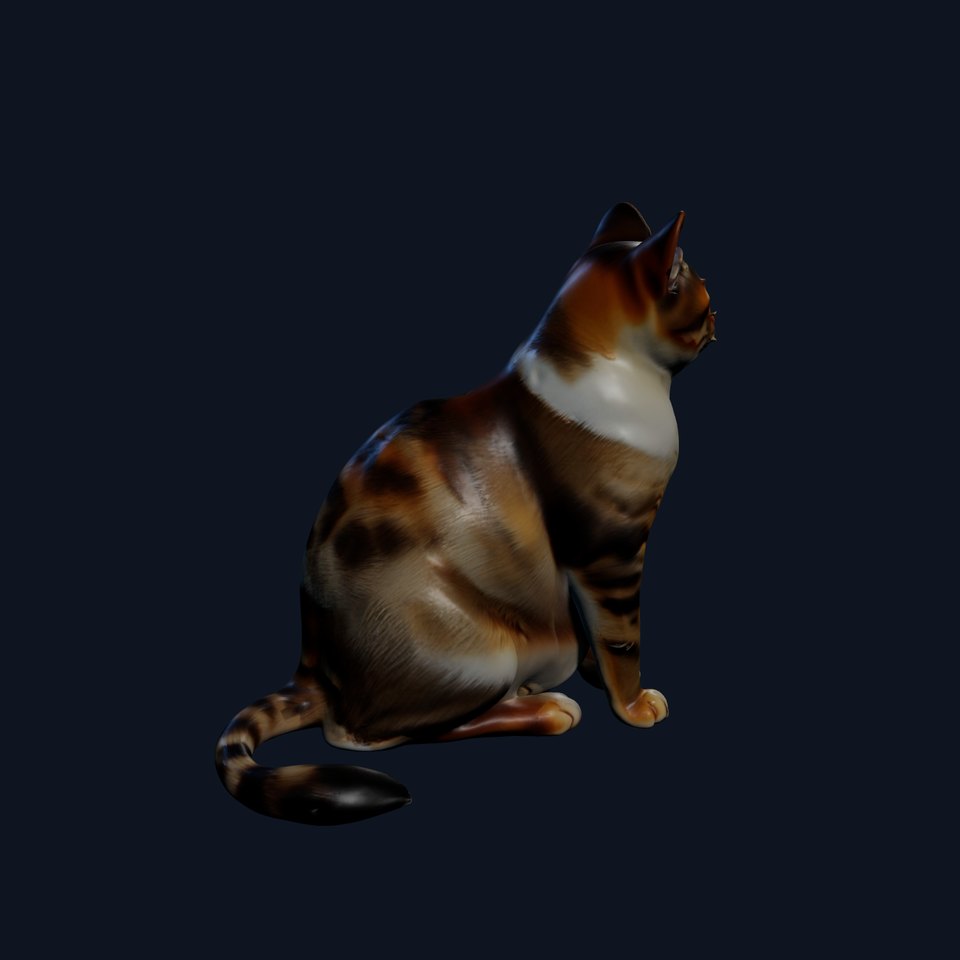 Realistic Cat D Model Pack viewer poster