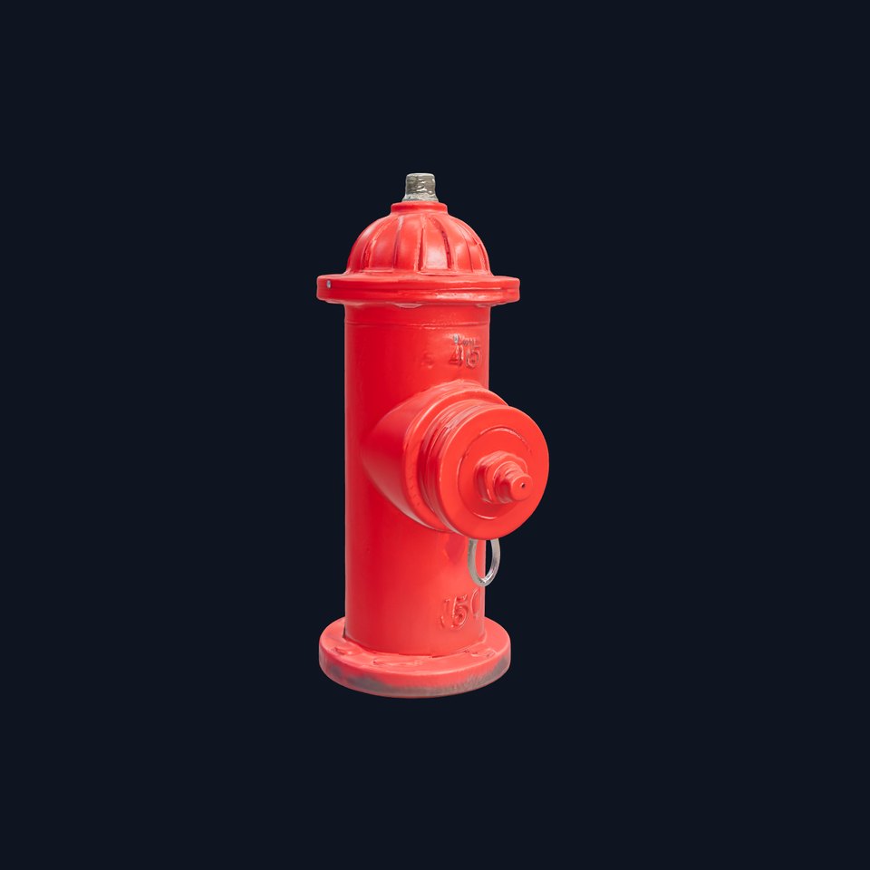 Fire Hydrant D Model Pack for Realistic Urban Scenes