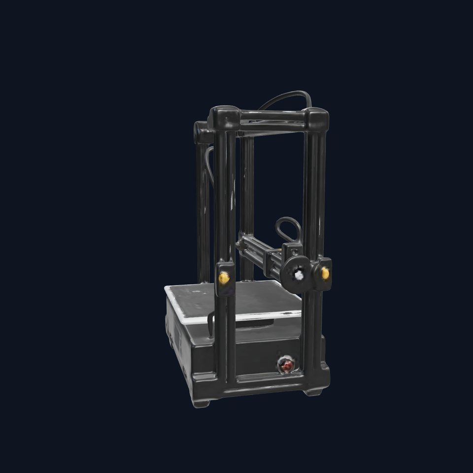 D Printer Model Pack with Detailed Structure