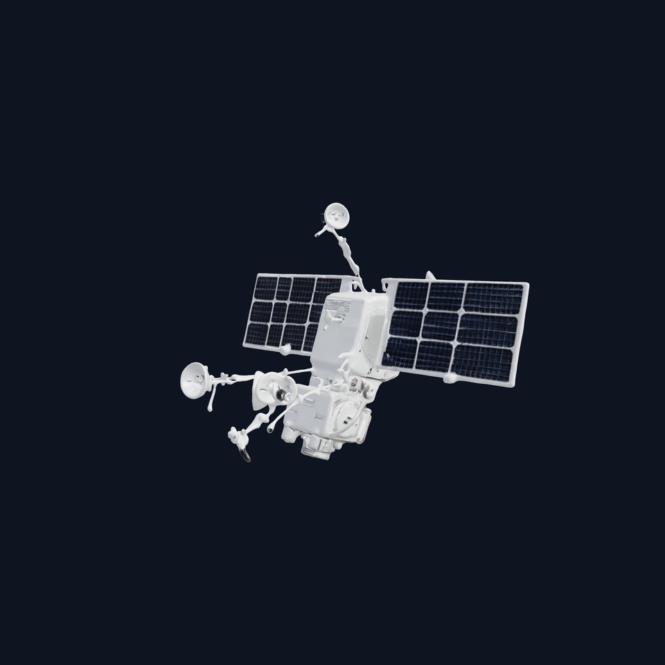Satellite D Model Pack for Space Simulation and Rendering