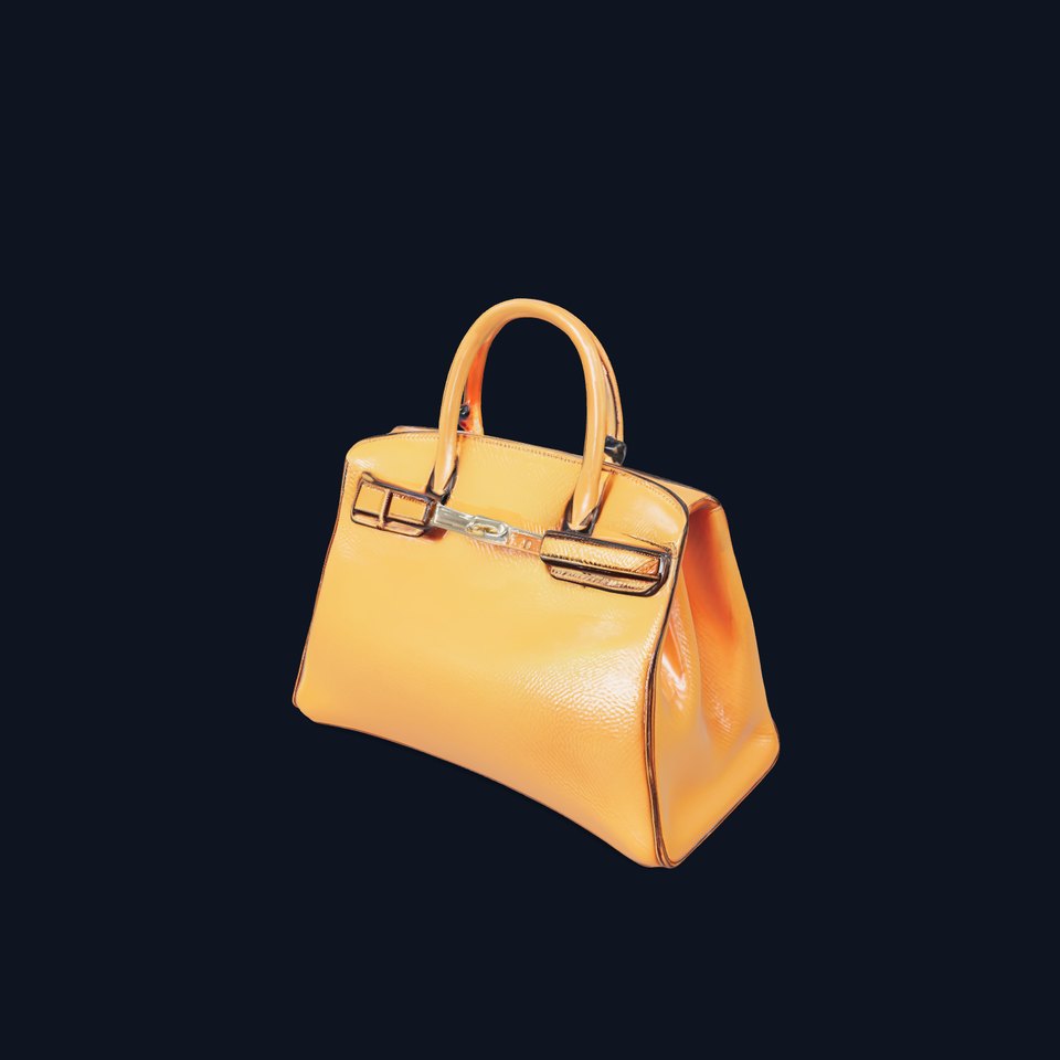 Luxury Handbag D Model Pack