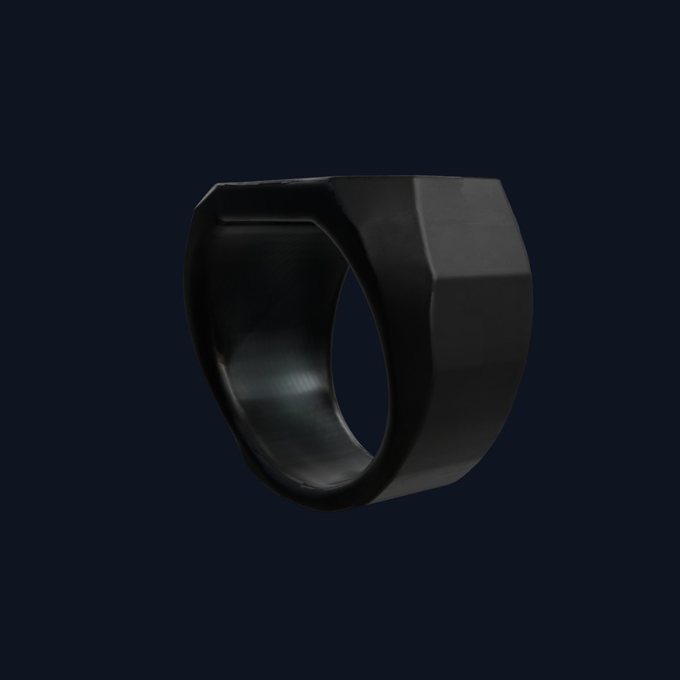Modern Smart Ring D Model Pack