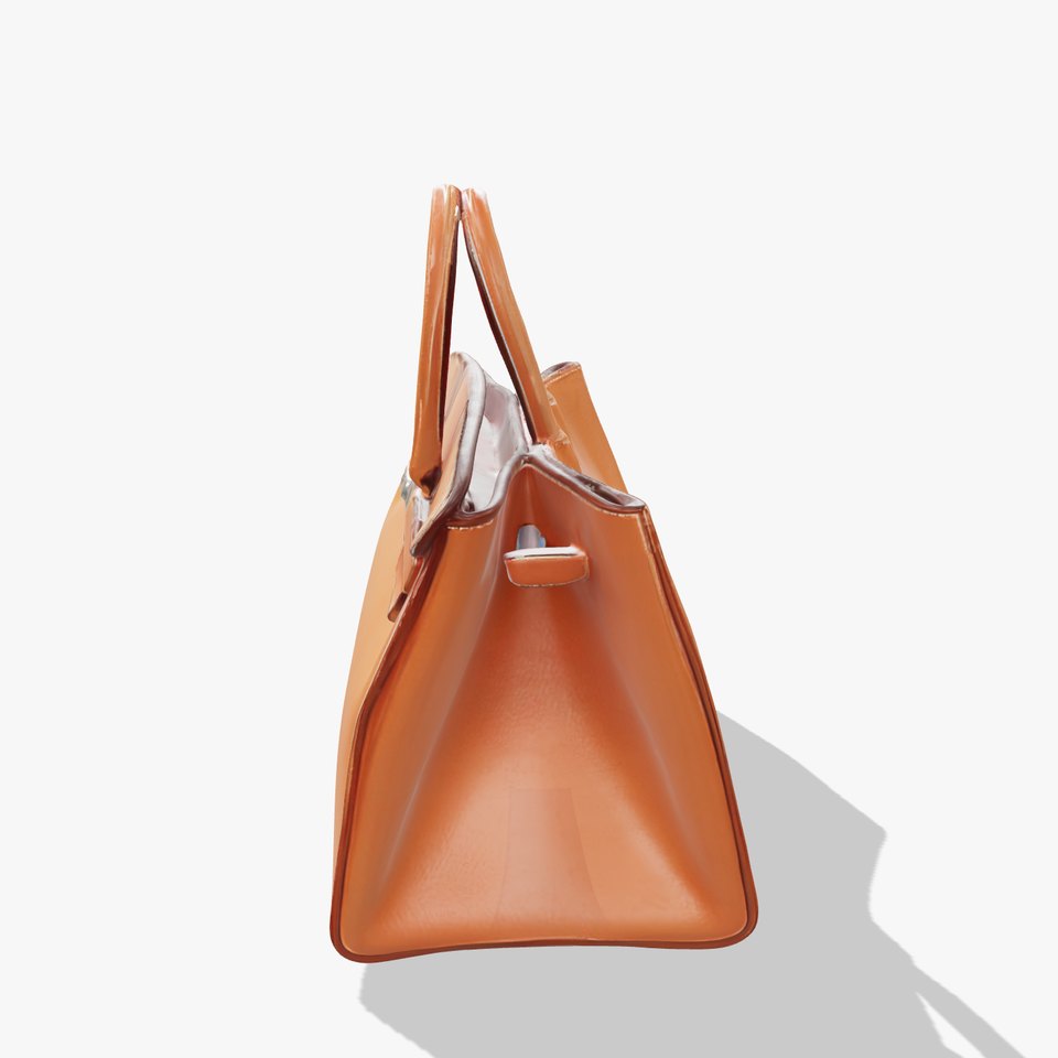 Elegant Leather Handbag D Model Pack