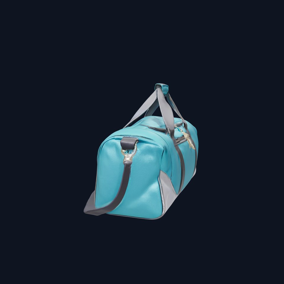 Sports Duffel Bag D Model Pack