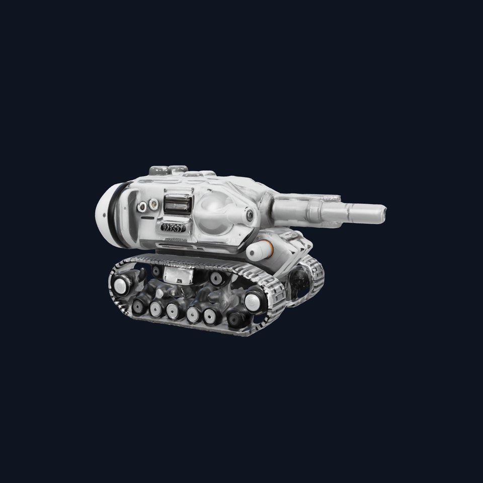 Futuristic Battle Tank Model Pack