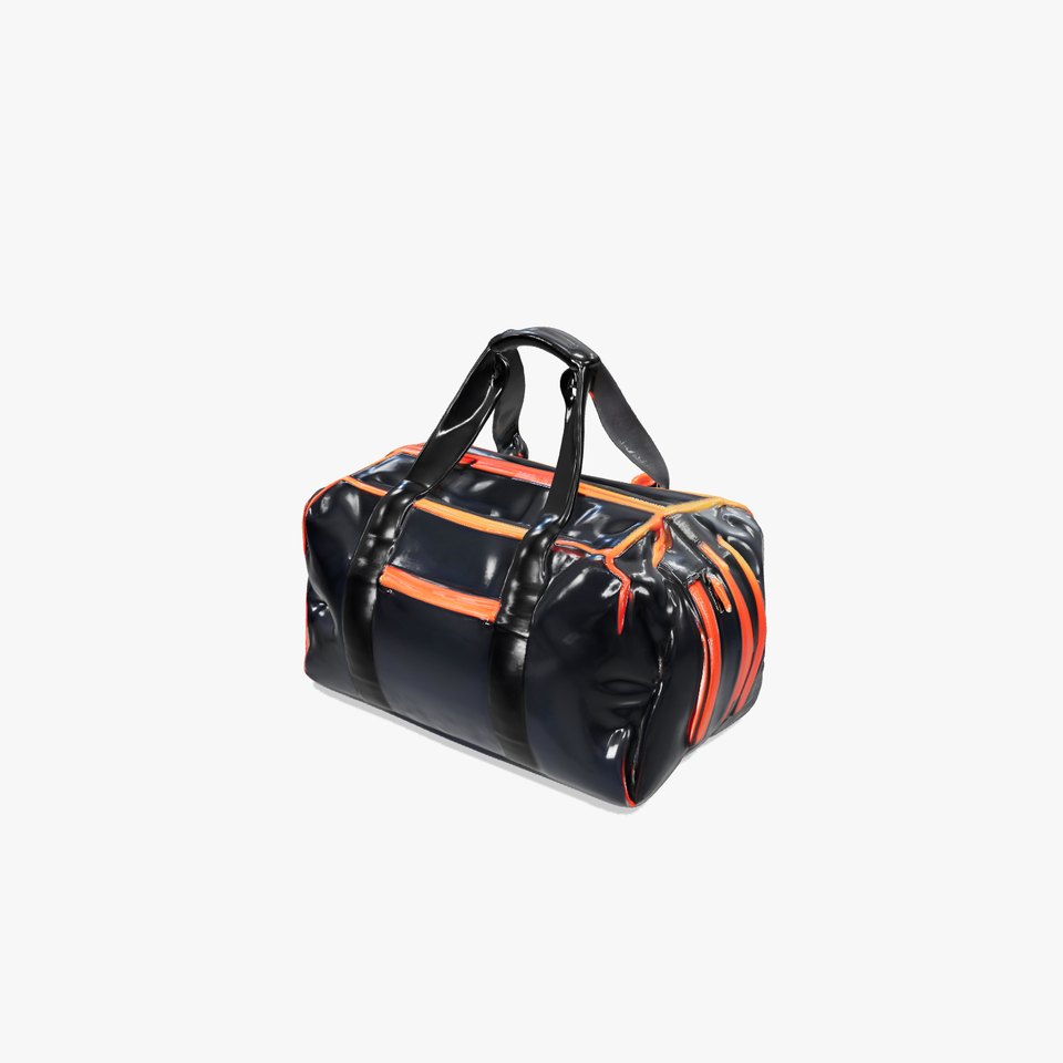 Sporty Duffel Bag Model Pack with Neon Accents viewer poster