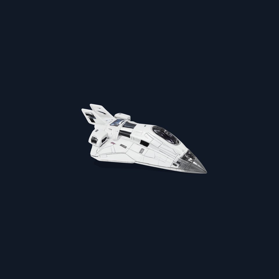 Futuristic Spacecraft Model Pack with Detailed Textures