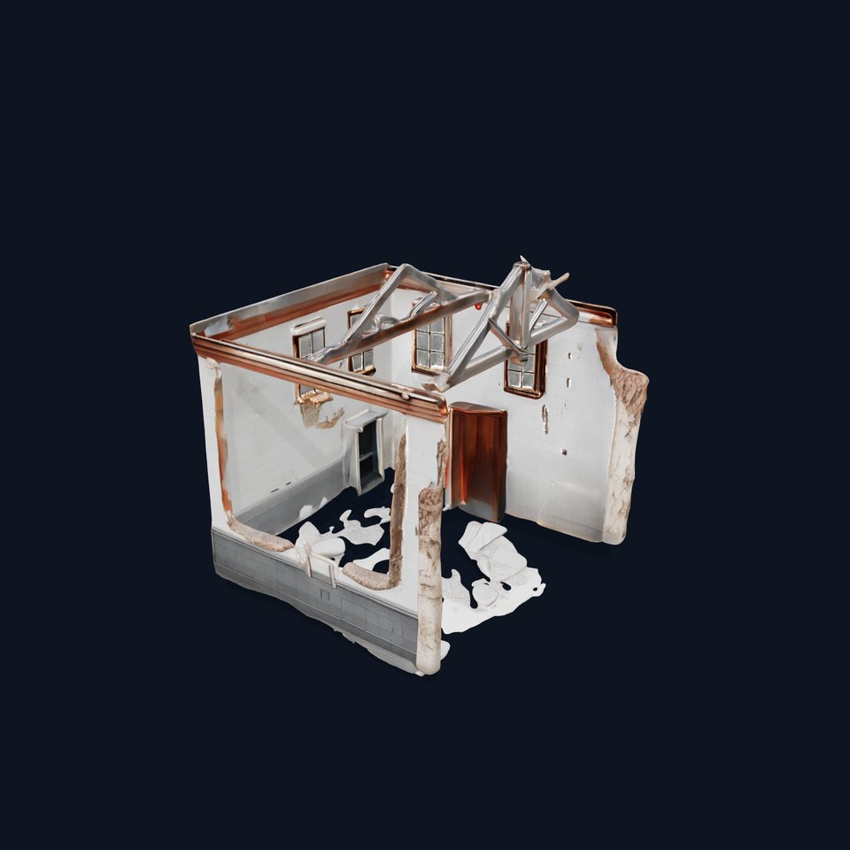 Abandoned Building Interior Ruins Model Pack viewer poster