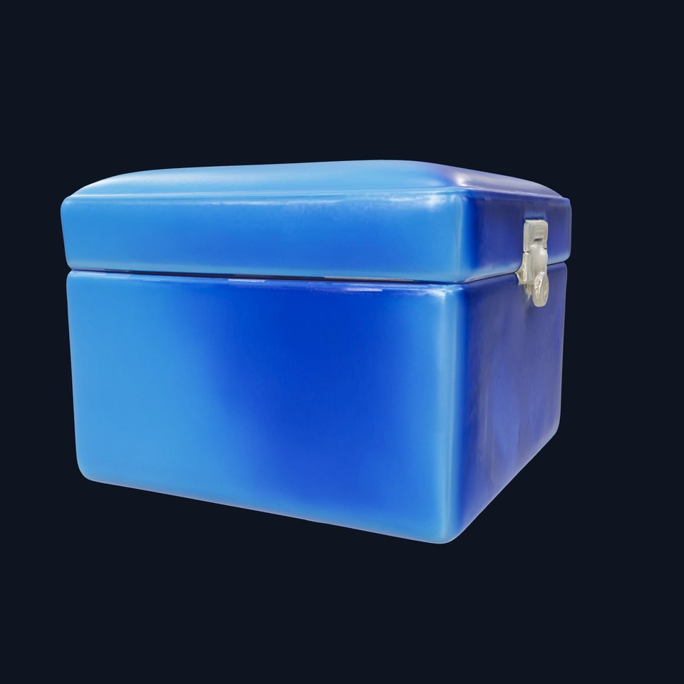 Luxury Velvet Jewelry Box Model Pack