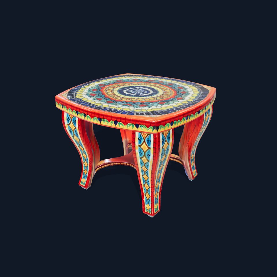 Mosaic Coffee Table D Model Pack
