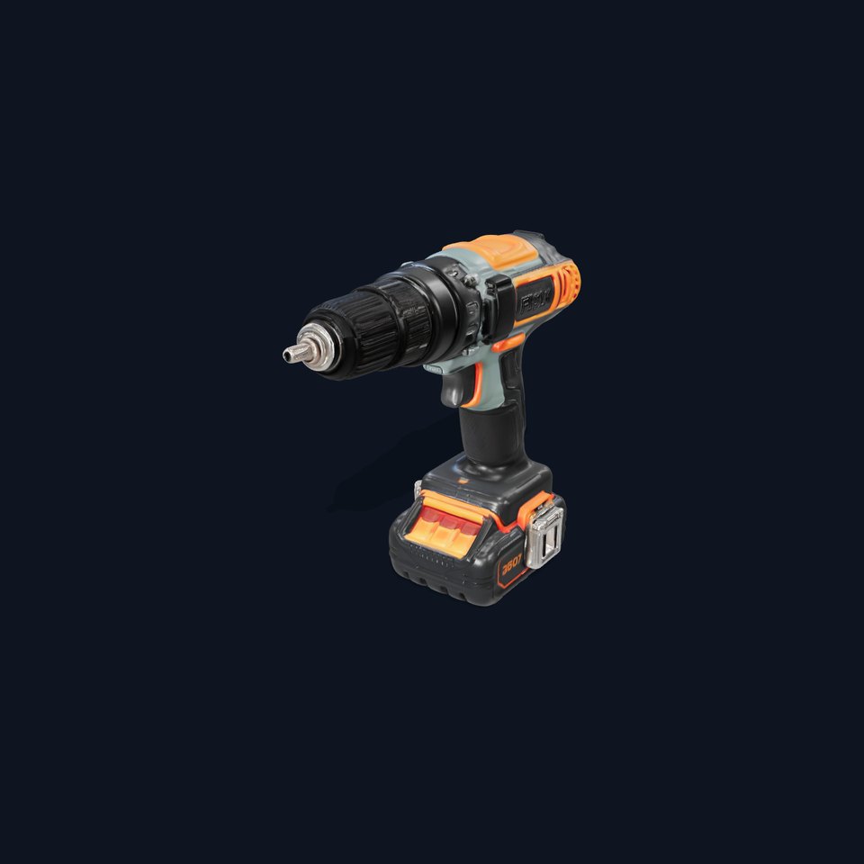Cordless Electric Drill Model Pack
