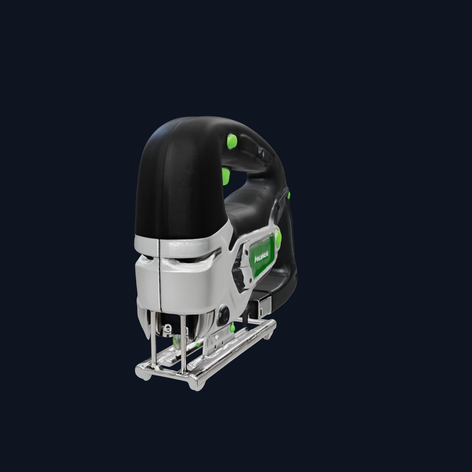 Cordless Electric Jigsaw D Model Pack