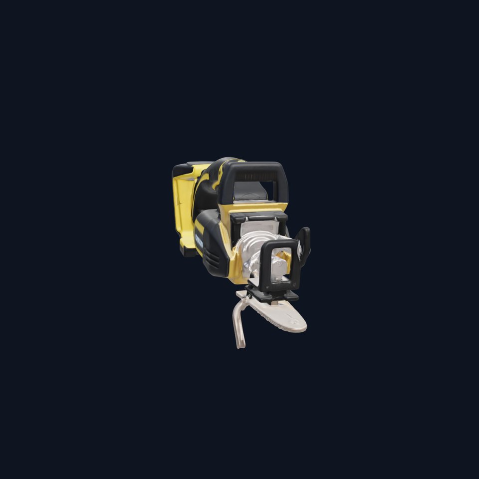 Cordless Electric Saw D Model Pack