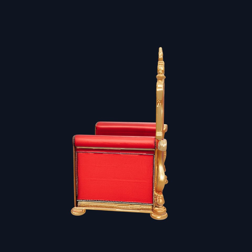 Royal Throne Chair Model Pack