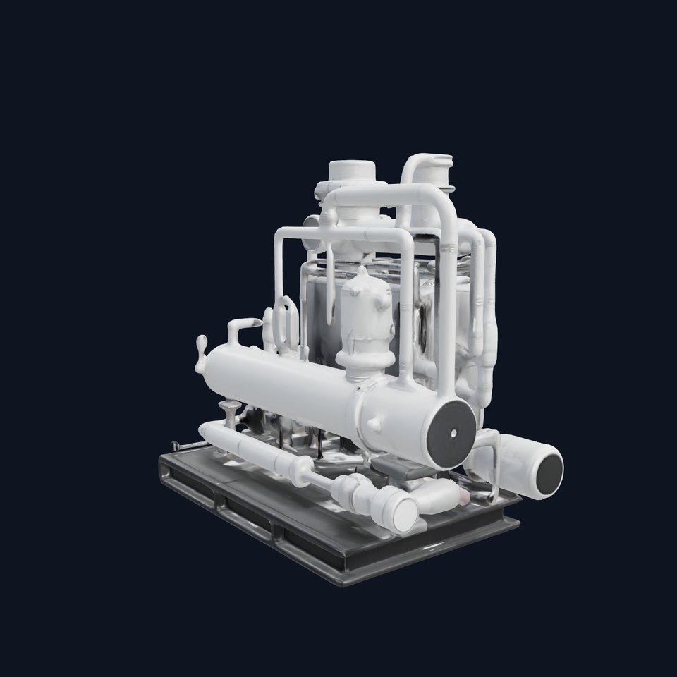 Industrial Pipe System Model Pack