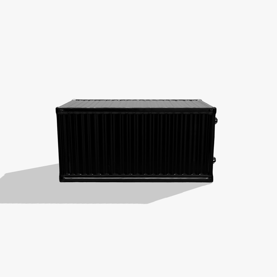 Yellow Shipping Container Model Pack with Various LODs viewer poster