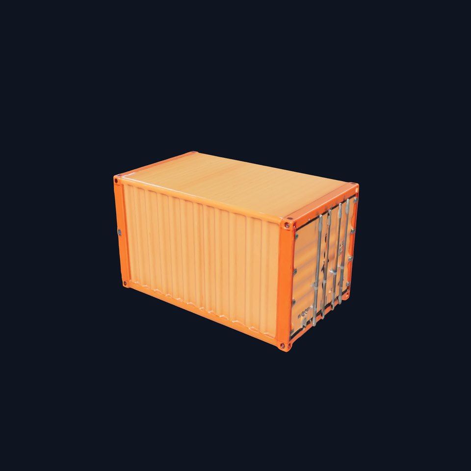 Shipping Container D Model Pack