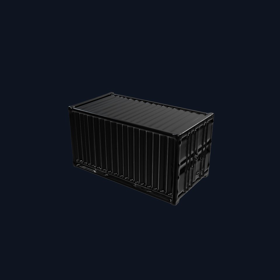 Cargo Shipping Container D Model Pack viewer poster