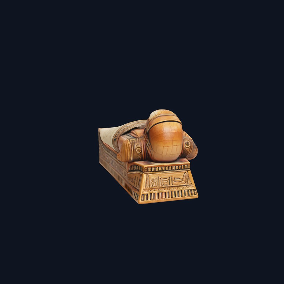 Ancient Egyptian Sarcophagus Model Pack