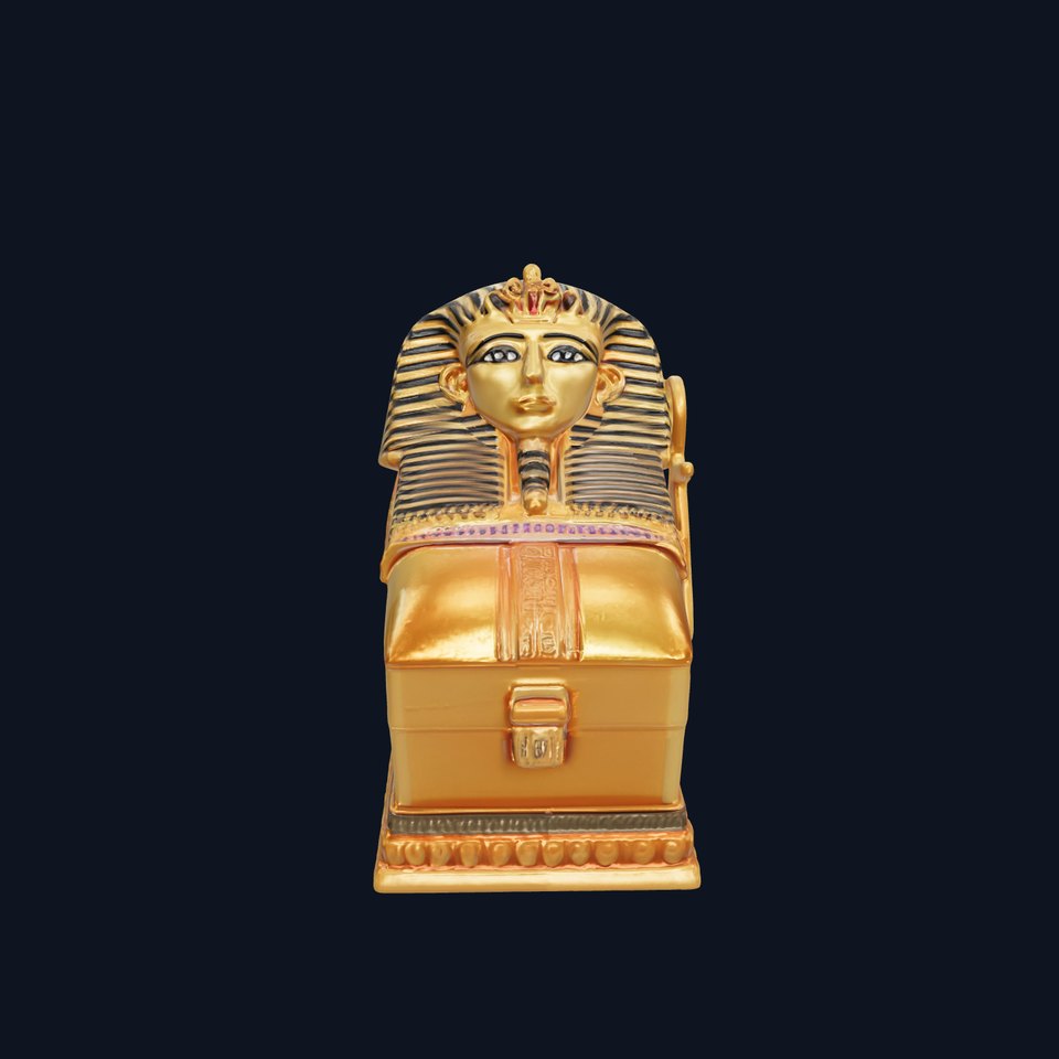Ancient Egyptian Sarcophagus Model Pack viewer poster