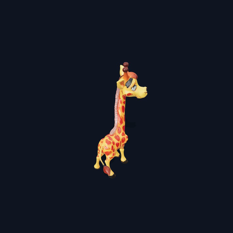 Cartoon Giraffe Model Pack for Animations and Games viewer poster
