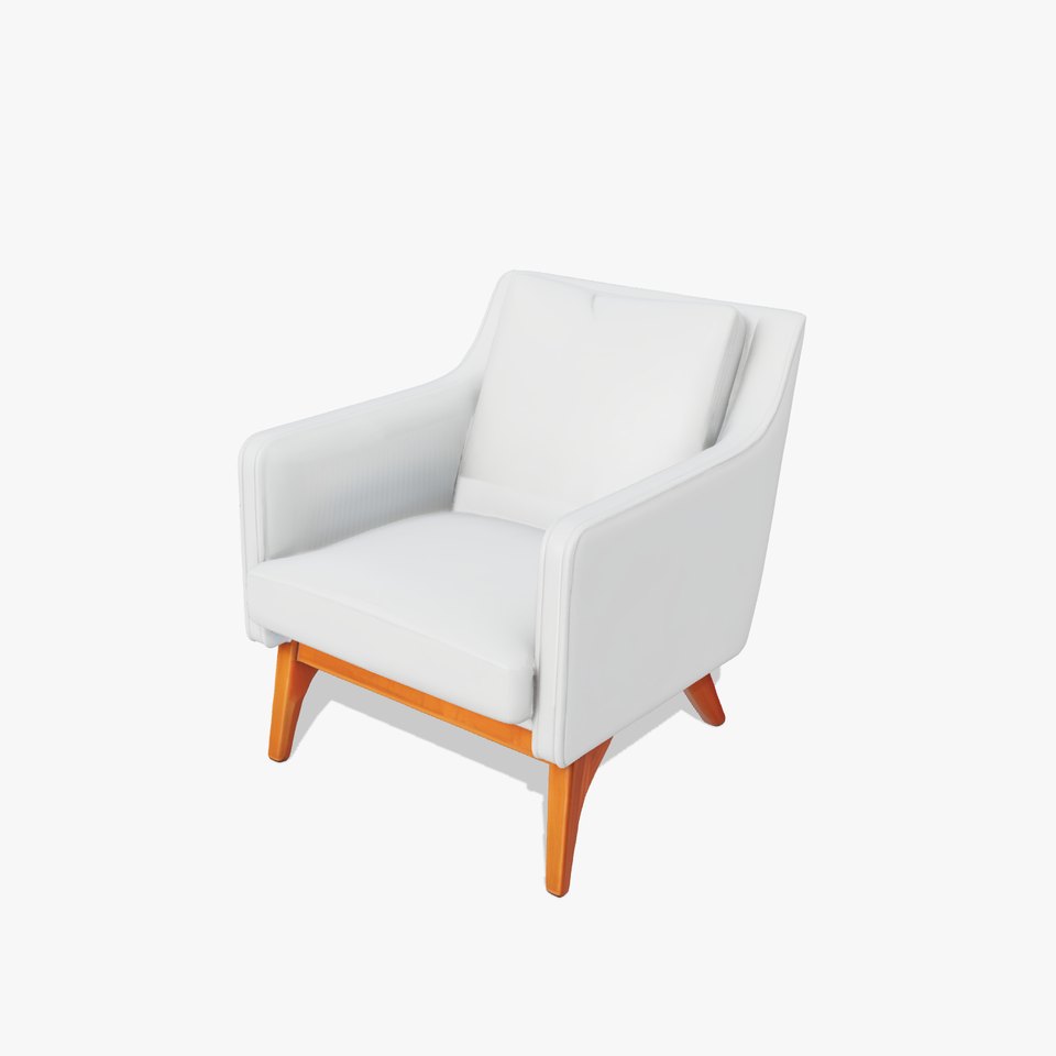Modern Armchair D Model Pack