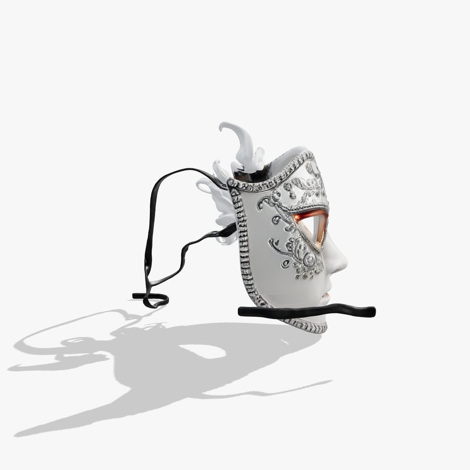 Intricate Venetian Mask Model Pack