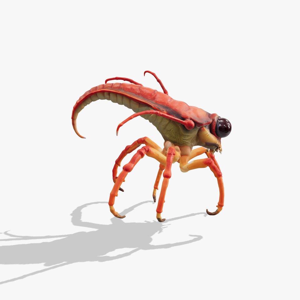 Alien Insect Creature Model Pack