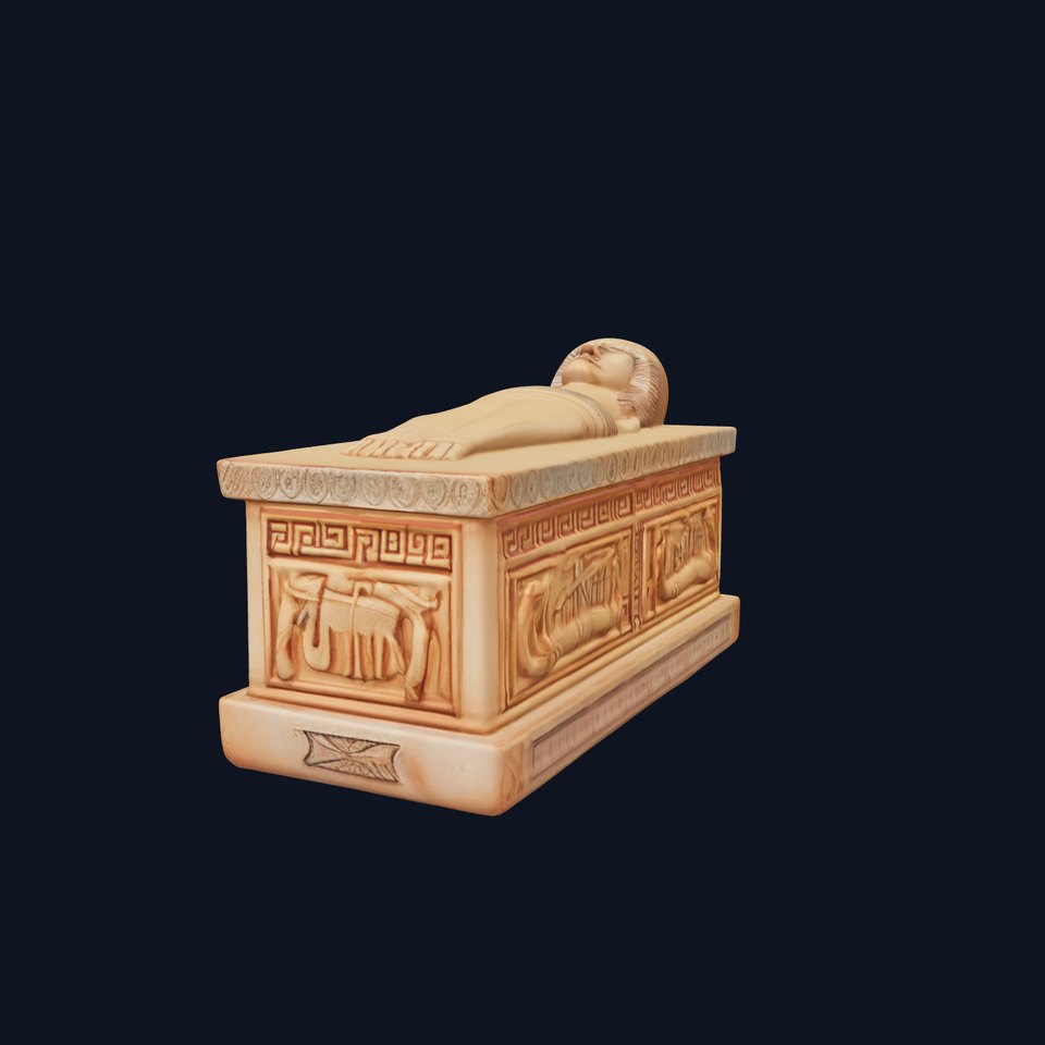 Ancient Egyptian Sarcophagus Model Pack