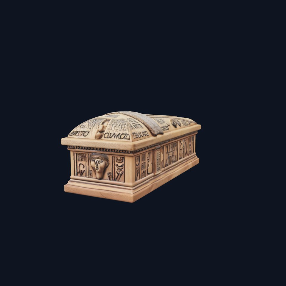 Ancient Egyptian Sarcophagus D Model Pack