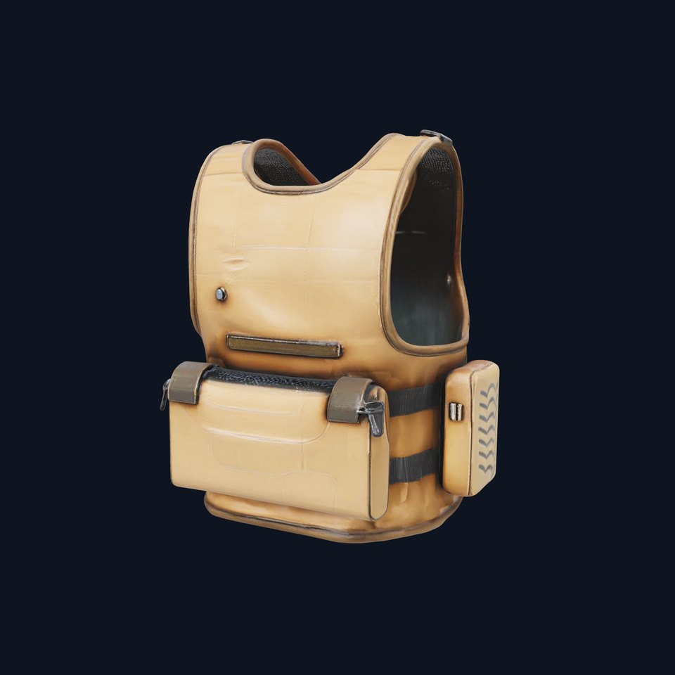 Tactical Vest D Model Pack