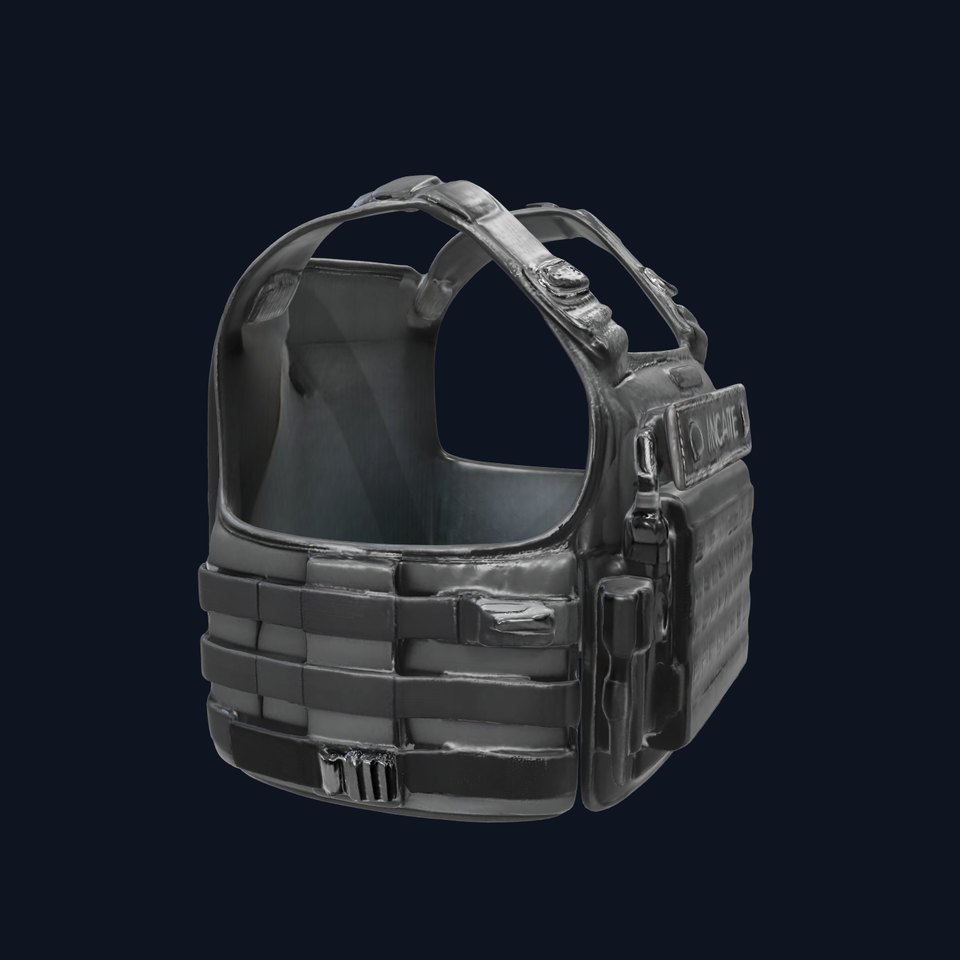 Tactical Vest Model Pack with Adjustable Features viewer poster