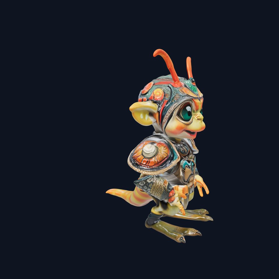 Fantasy Creature Warrior Model Pack with Detailed Armor