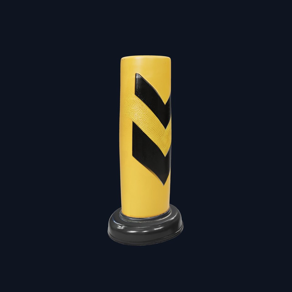 Traffic Cone Model Pack  HighDetail Surface