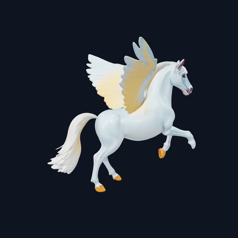 Majestic Pegasus D Model Pack
