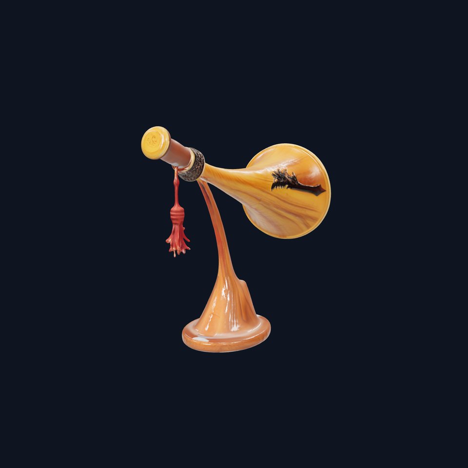 Antique Phonograph Horn Model Pack