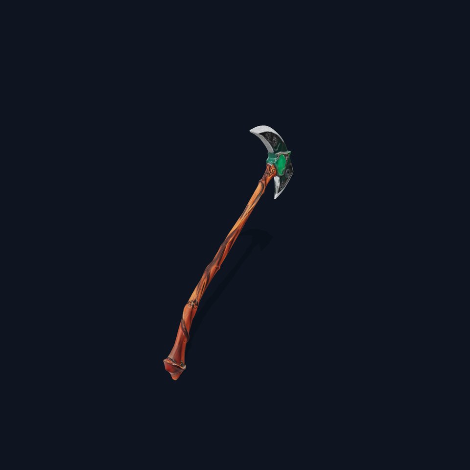 Fantasy Axe Model Pack with Textured Details
