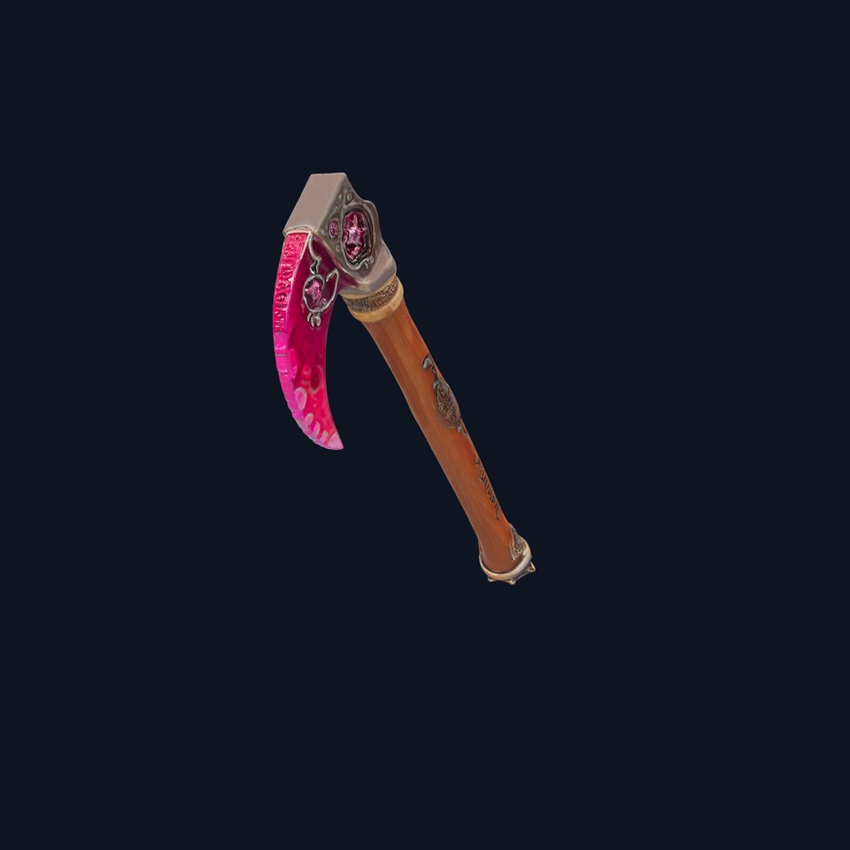 Enchanted Axe Model Pack with Detailed Textures