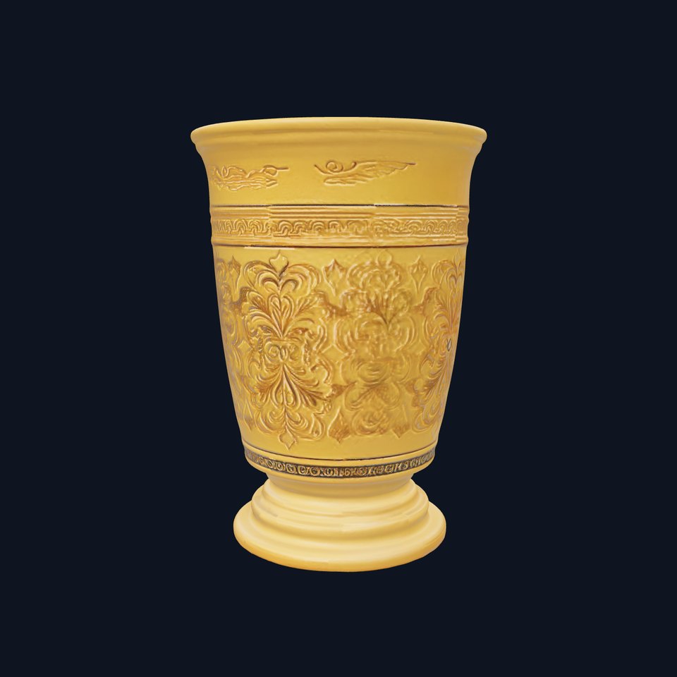 Ornate Gold Chalice Model Pack for D Rendering
