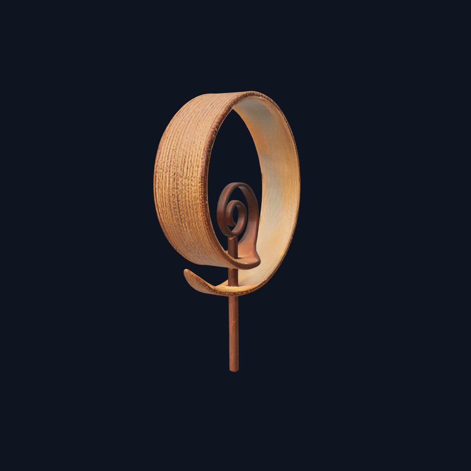 Spiral Sculpture Model Pack for Artistic Interiors