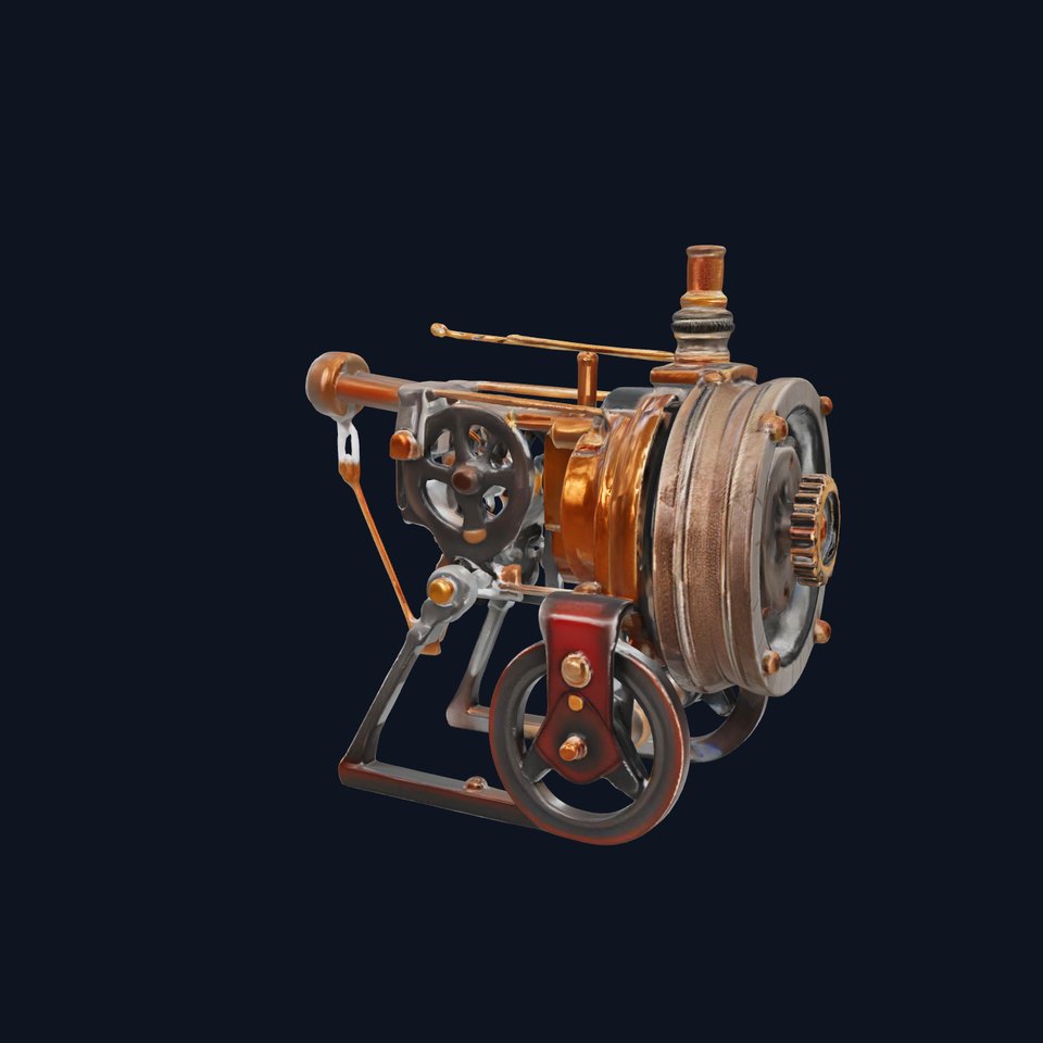 Steampunk Machine Model Pack