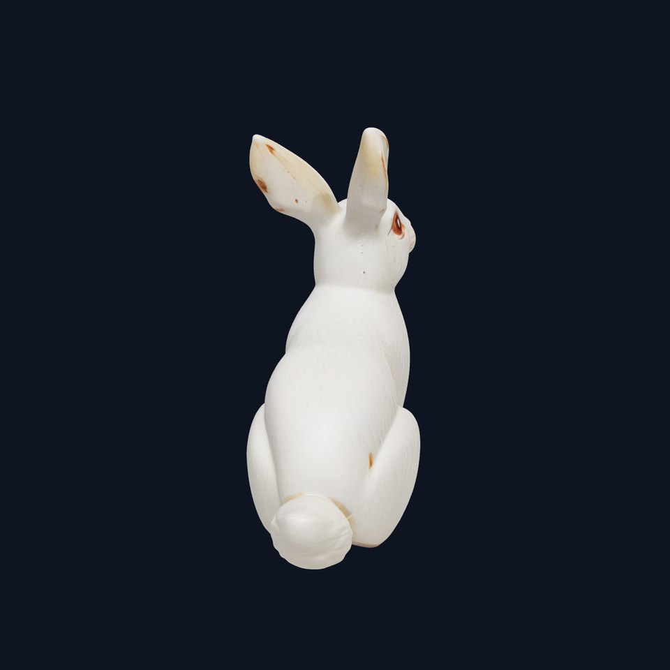 Charming Rabbit Figurine Model Pack