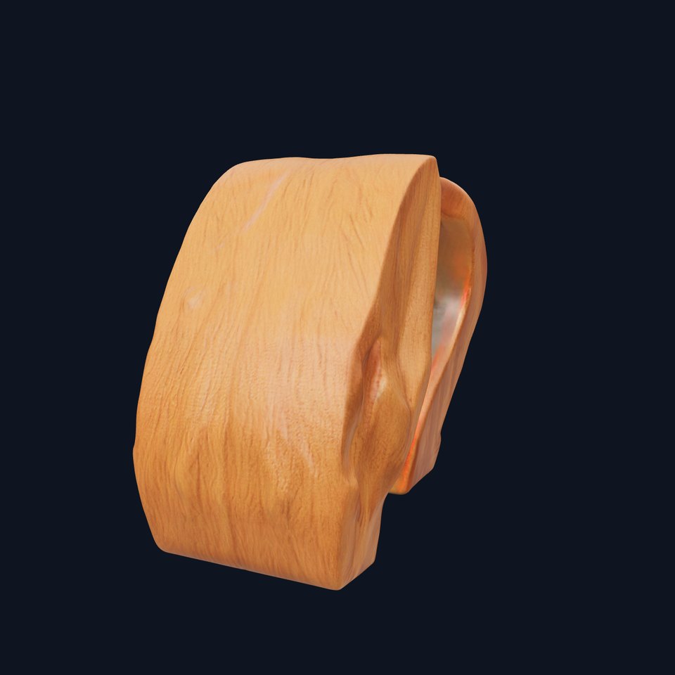 Natural Stone Waterfall Sculpture Model Pack