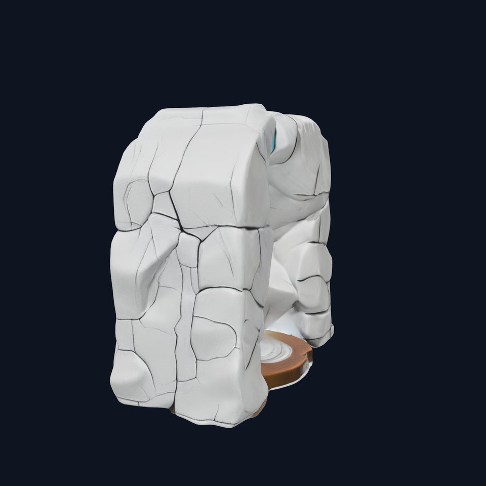 Natural Stone Arch Waterfall Model Pack