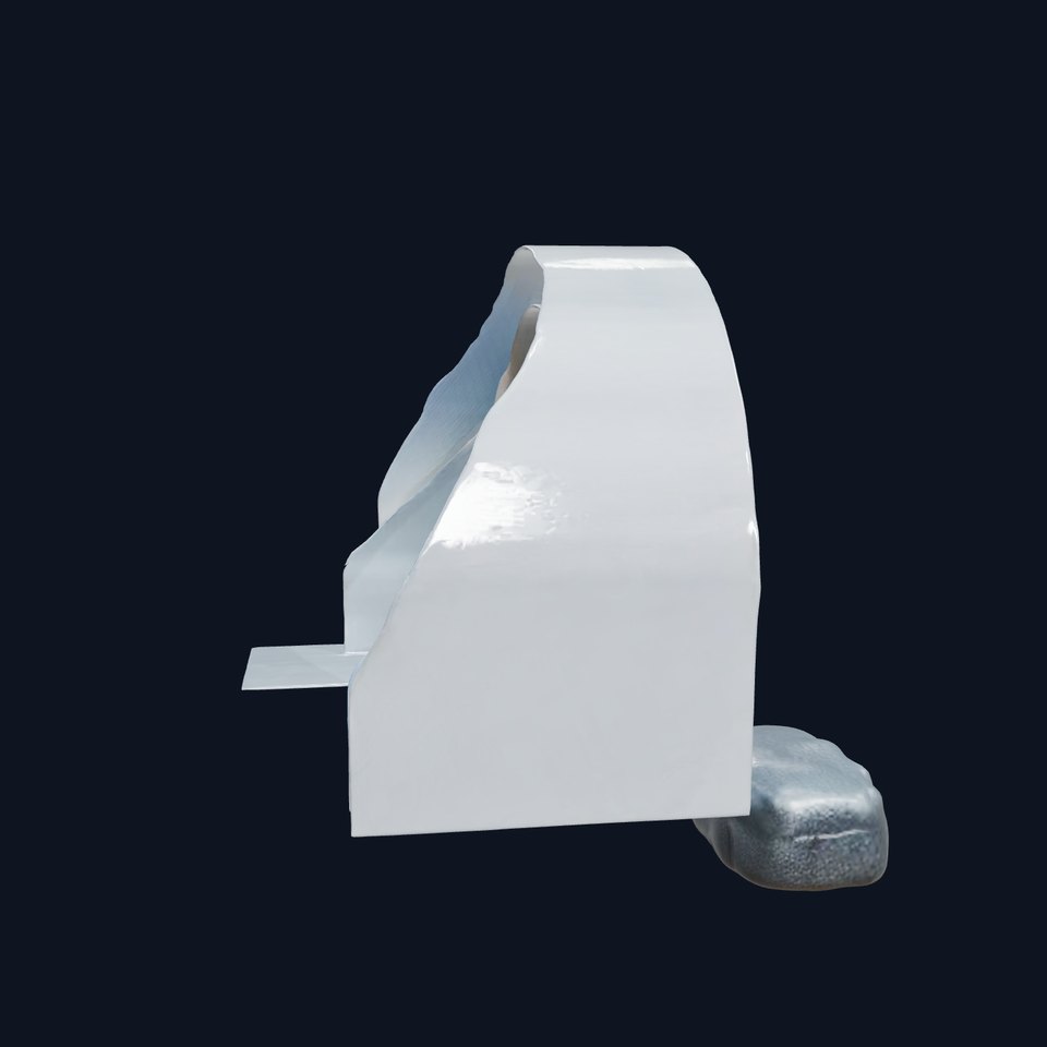 Arch and Rocks with Water Surface D Model Pack