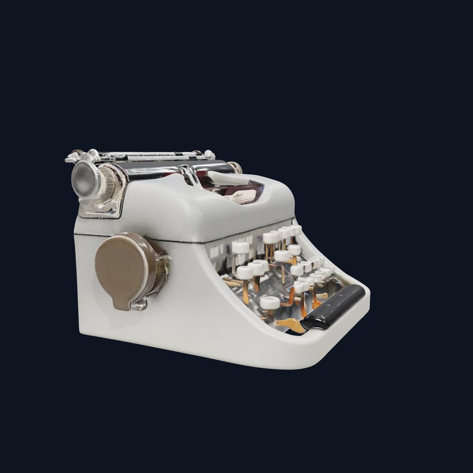 Vintage Typewriter Model Pack for Rendering and Games